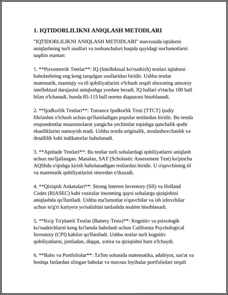 IQTIDORLILIK VA AKADEMIK OʼZLASHTIRMASLIK 3