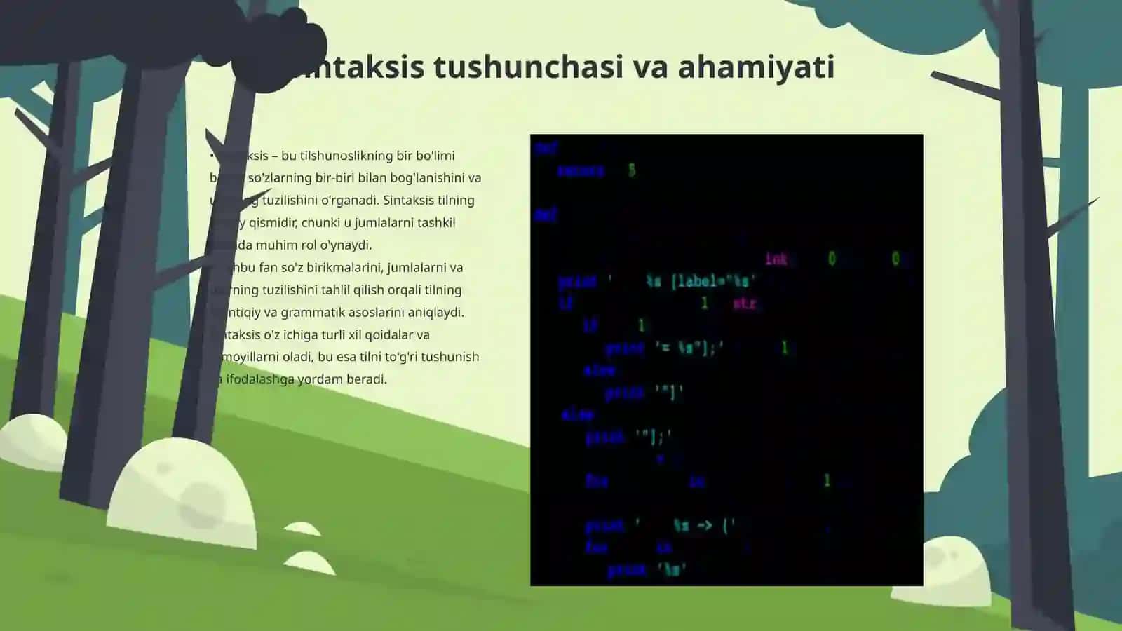 Sintaksis haqida umumiy maʼlumot. Soʻz birikmasi sintaksisning tekshirish obyekti sifatida 3