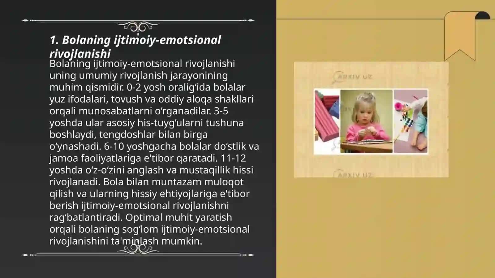 Bolaning maktabga psixologik tayyorgarligi 3