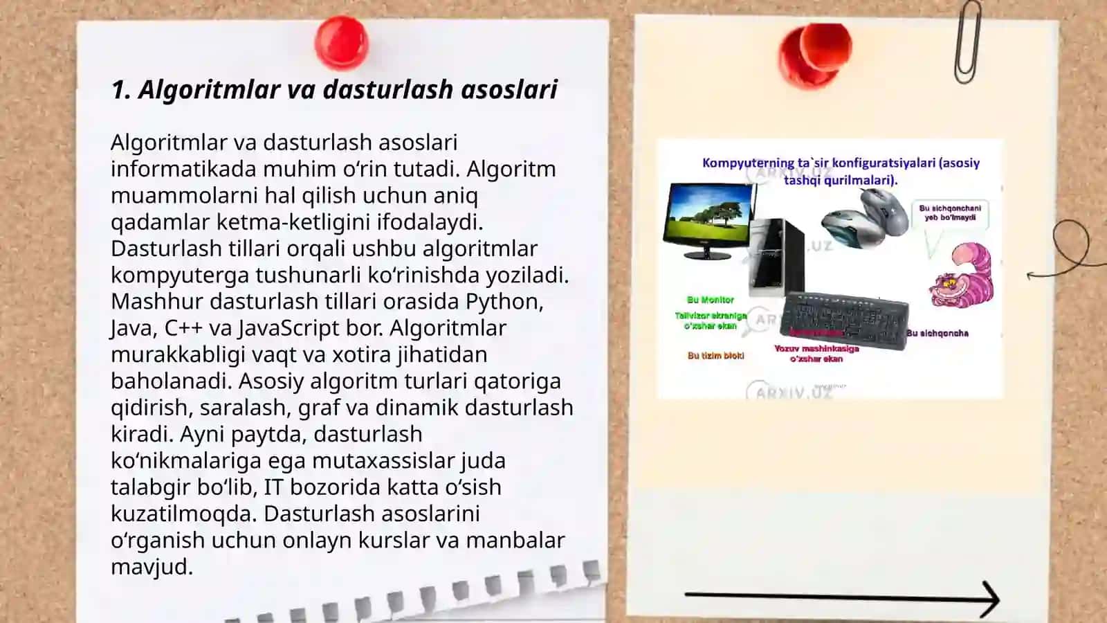 Informatika va AT fani bo'yicha amaliy labaratoriya mashg'ulotlarini o'tkazish metodikasi 3