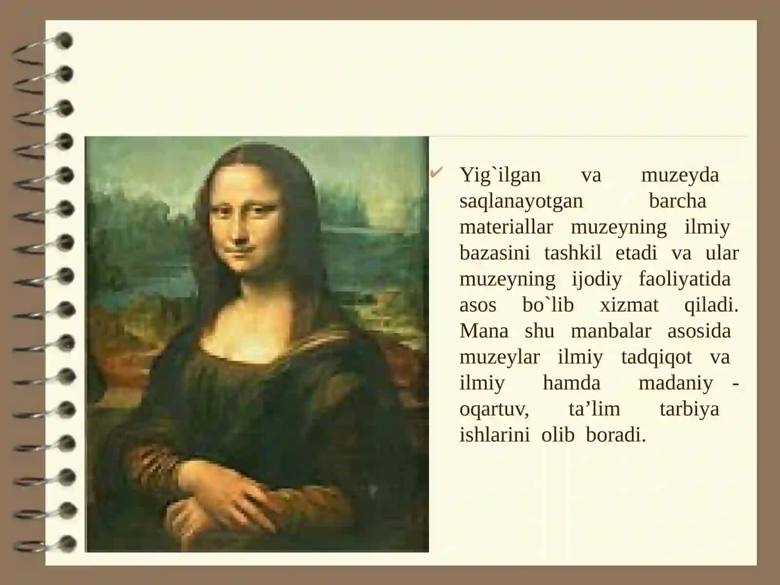 5-sinf Tarix fanidan Dunyoning eng qiziq muzeylari dars taqdimoti 3