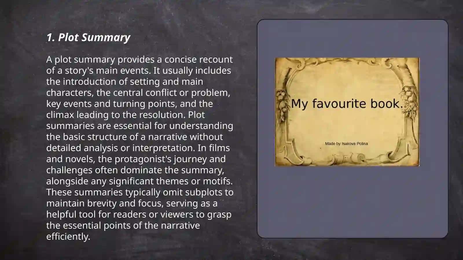 My favourite book 3