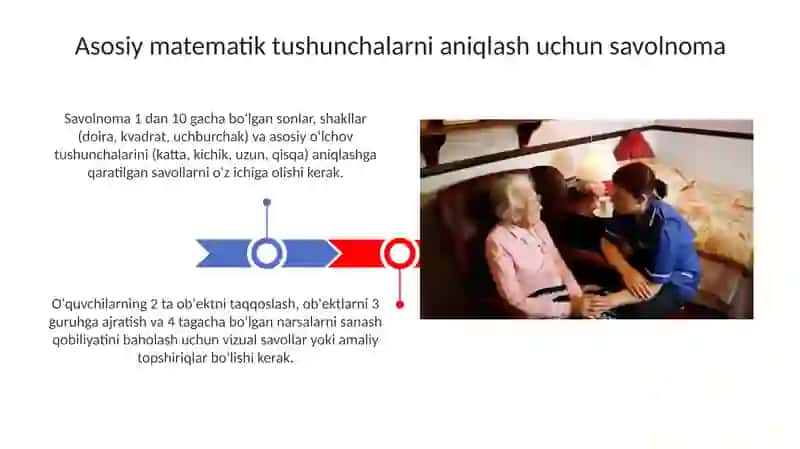 Matematika boyicha ilk tasavvurlarni aniqlash uchun savolnoma 3
