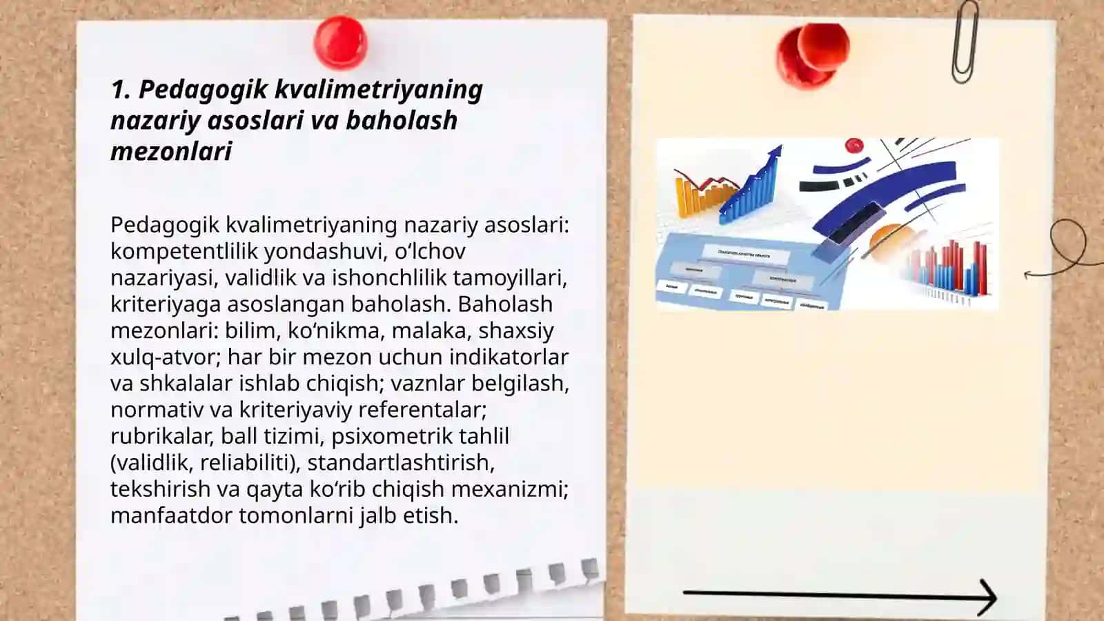 Pedagogik kvalimetriyada baholash mezonlari va indikatorlarini ishlab chiqish 3