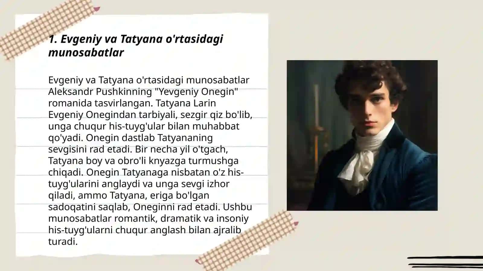 Evgeniy Onegin 3