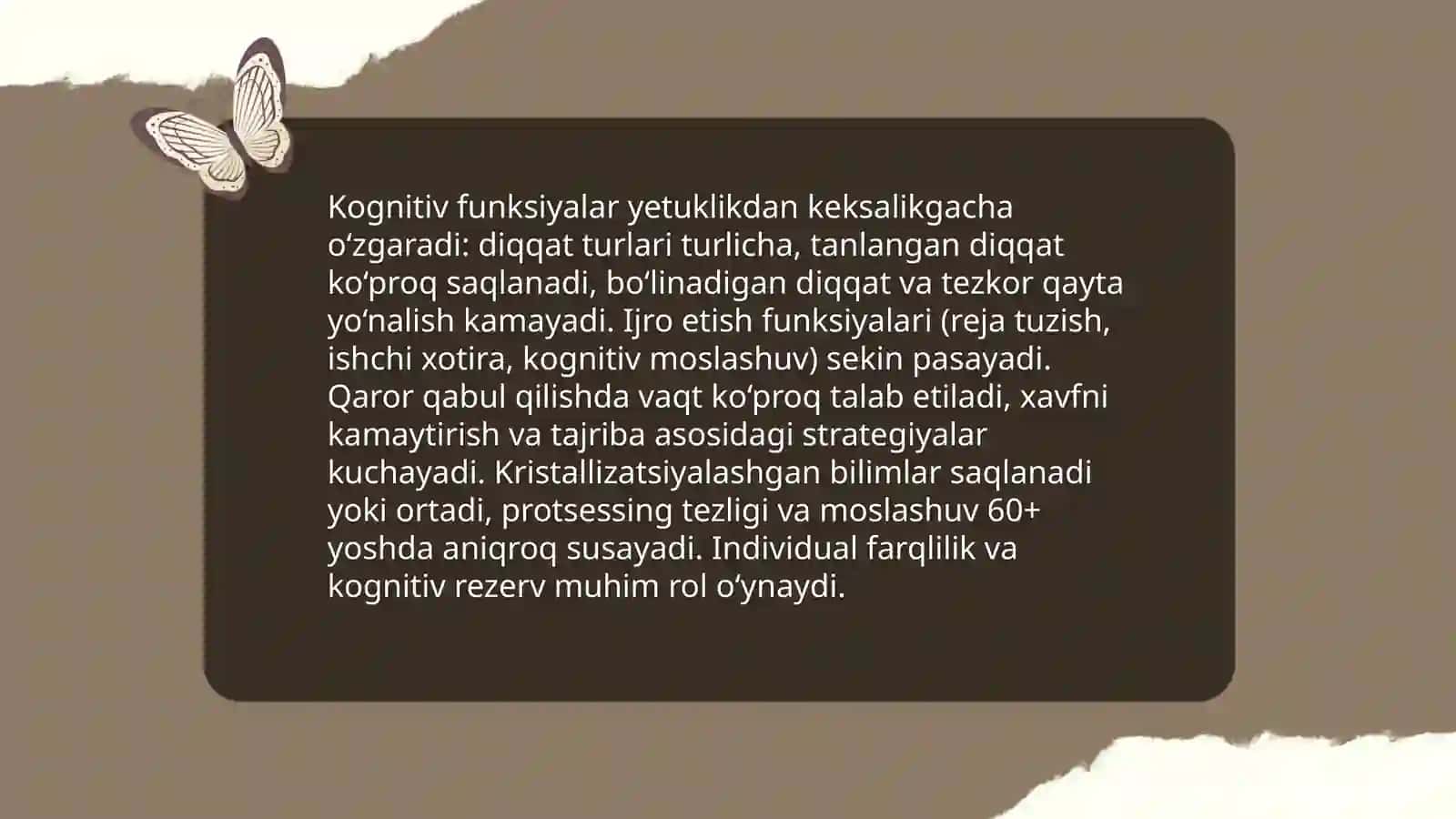 Yetuklik va keksalik davrining psixologik xususiyatlari 3