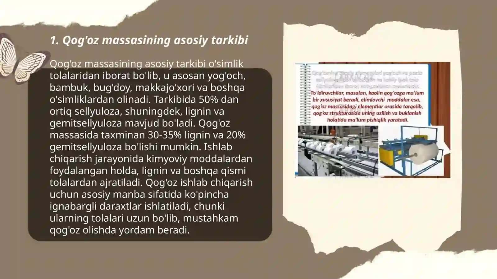 Qog'oz massasini ajratish va xavosizlantirish 3