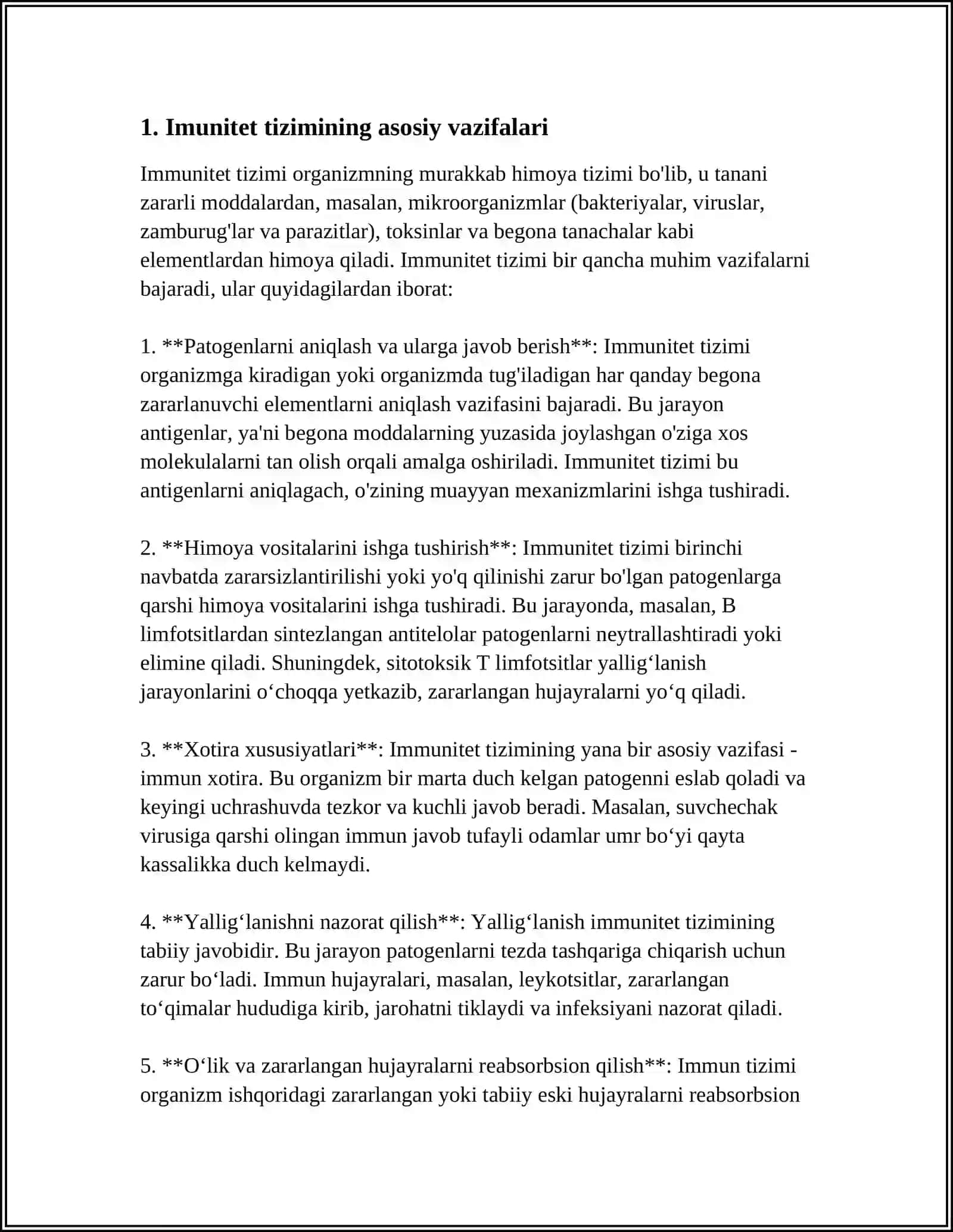 IMMUN TANQISLIGI FIZIOLOGIYASI 3