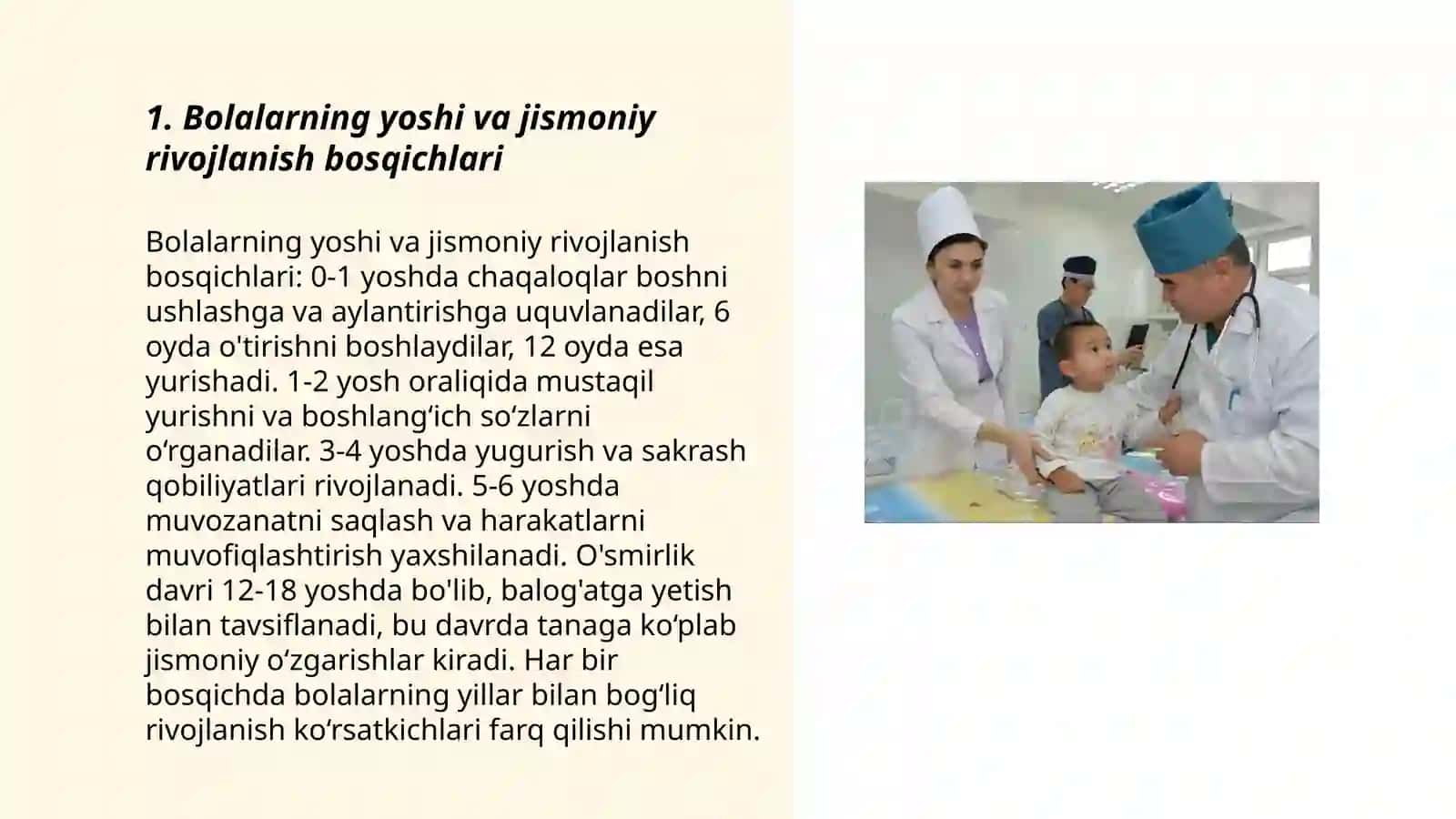 Bolalar va o'smirlarning jismoniy rivojlanishini tekshirish usullari 3