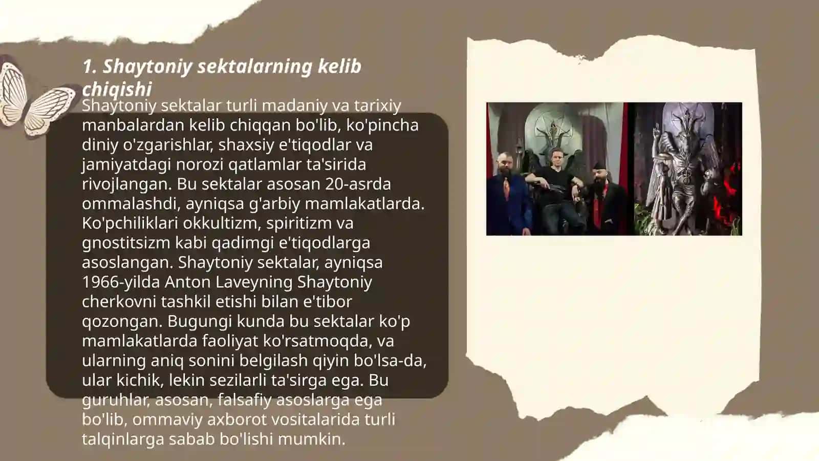 Shaytoniy sektalarning kelib chiqishi 3