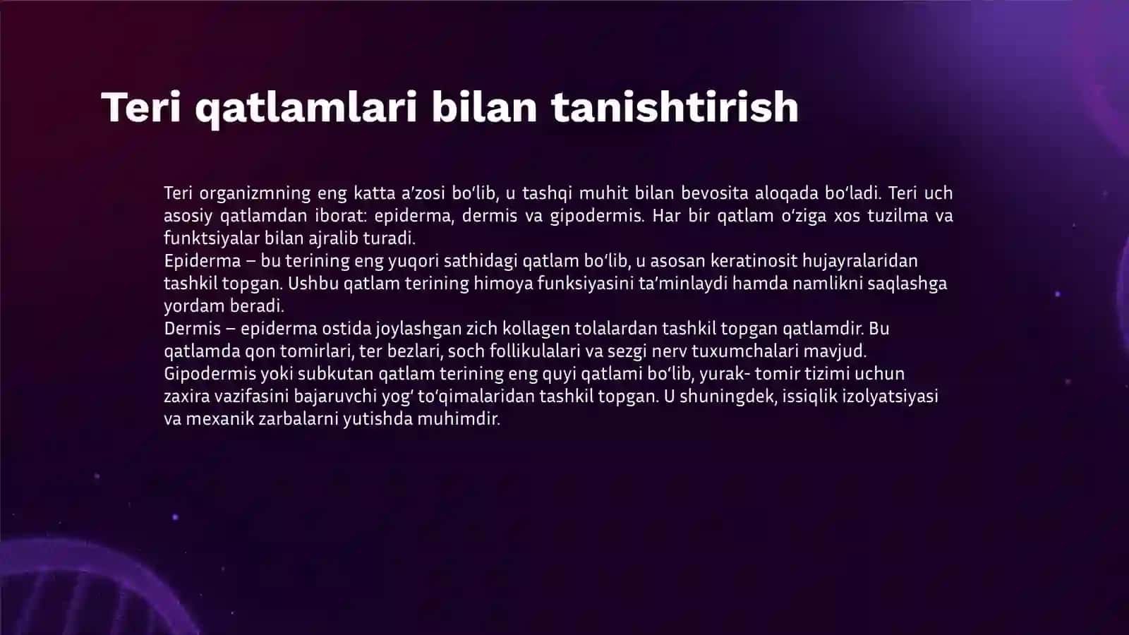 TERI VA UNING HOSILALARI 3