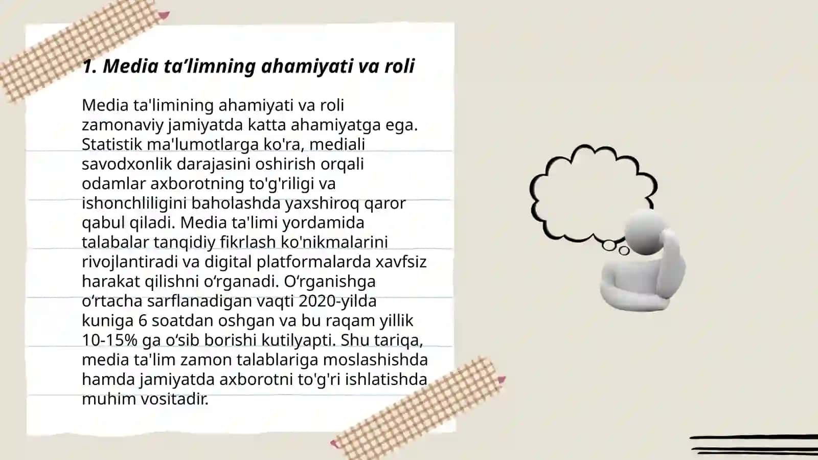 Media taʼlimning ahamiyati va roli 3