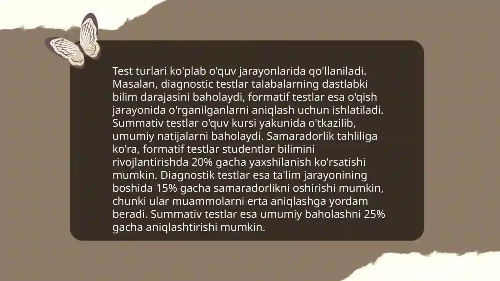 Oʻquvchilarning bilim, koʻnikma van malakalarini tashxis etish 3