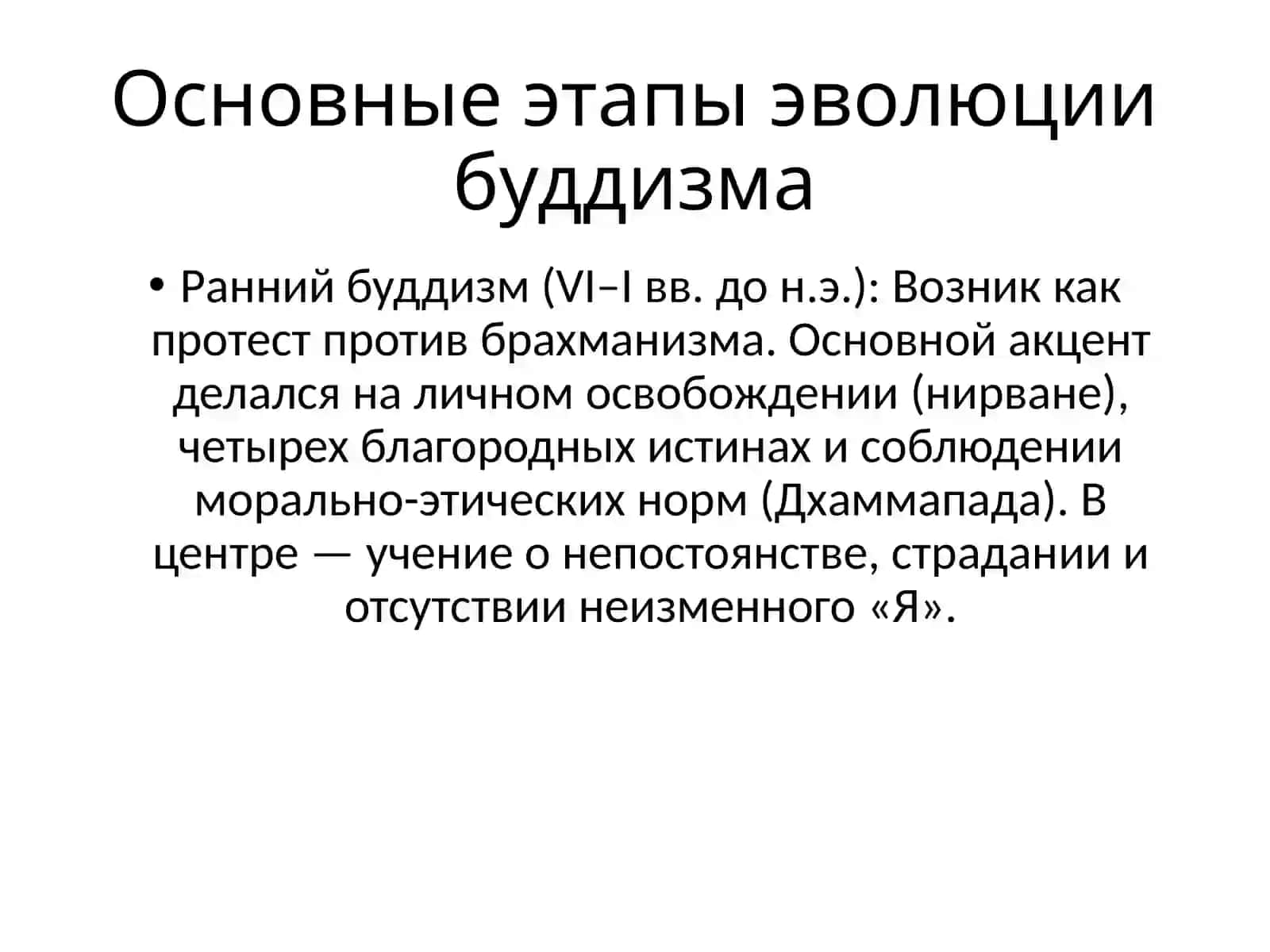 Эволюция буддизма: от раннего учения до современного состояния 3