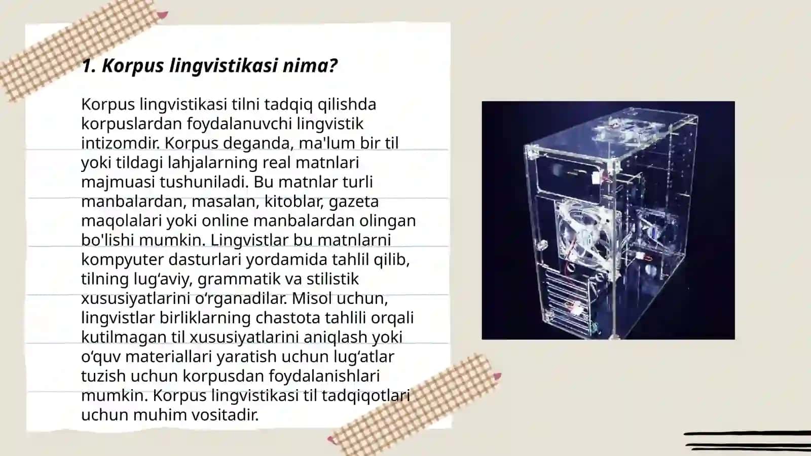 Korpus lingvistikasi 3