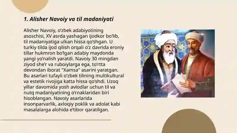Alisher Navoiyning til va nutq haqidagi qarashlari 3