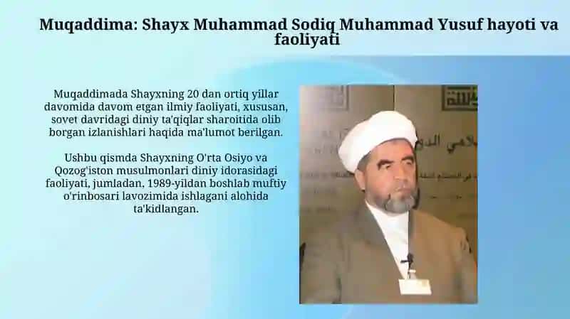 Shayx Muhammd Sodiq Muhammad Yusuf Iymon kitobi 3