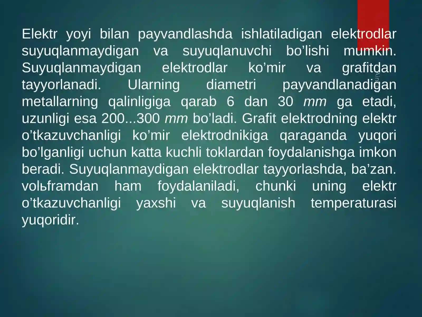 Elеktr  yoy  yordаmidа  pаyvаndlаsh. 3