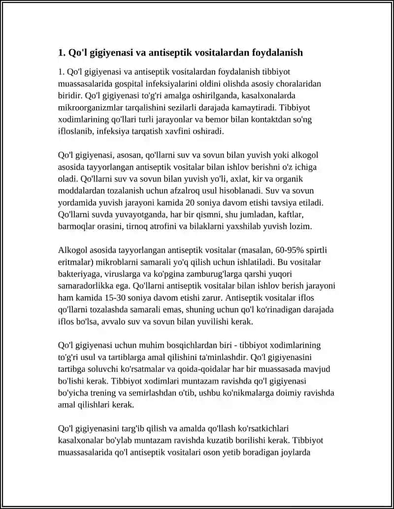 TIBBIYOTDA GOSPITALIK TURLI INFEKSIYALAR OLDINI OLISH 3