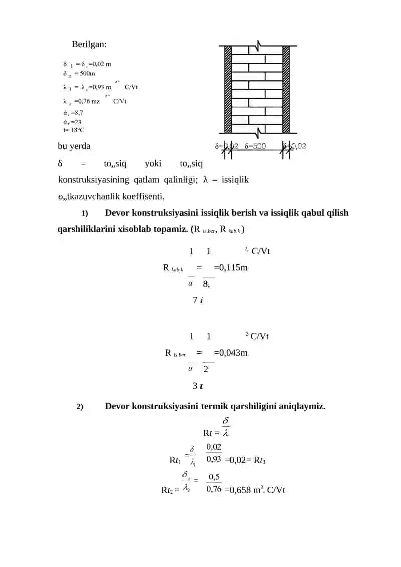 Uch qavatli turar-joy binosining isitish va ventilatsiya loyihasi 3