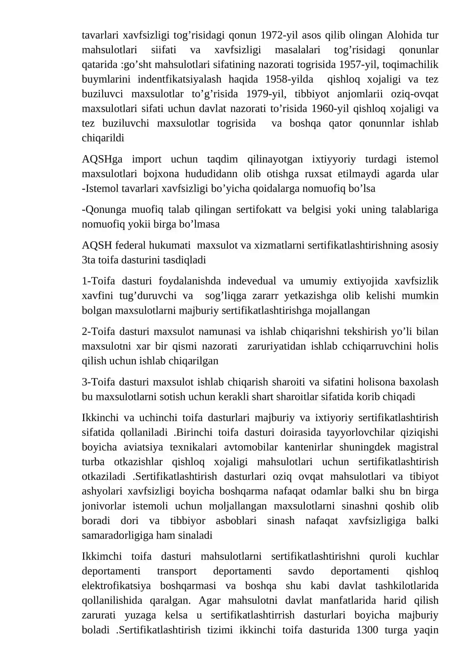 Xorijiy davlatlarda sertifikatlashtirish tizimi 3