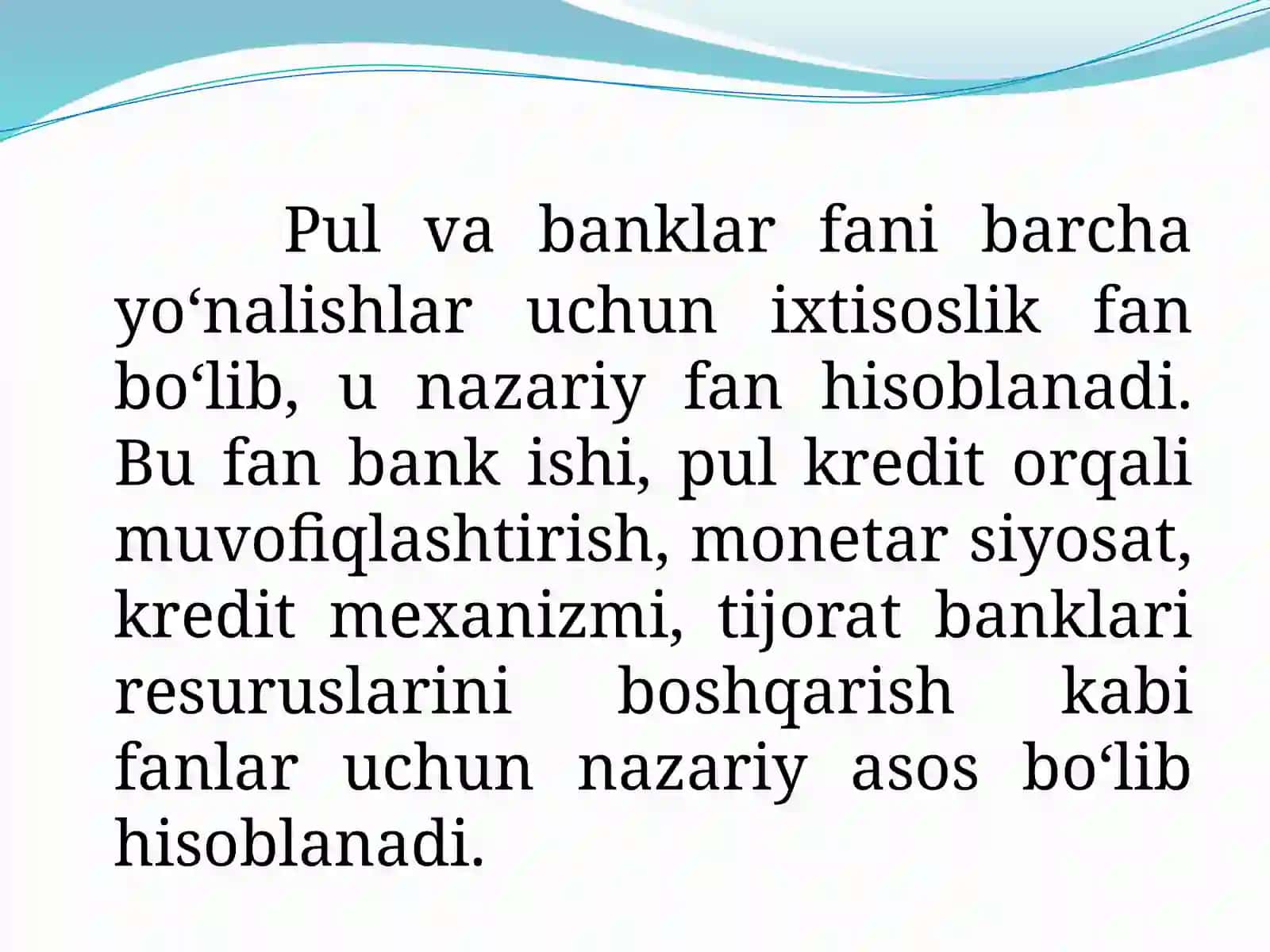 Pul va banklar 3