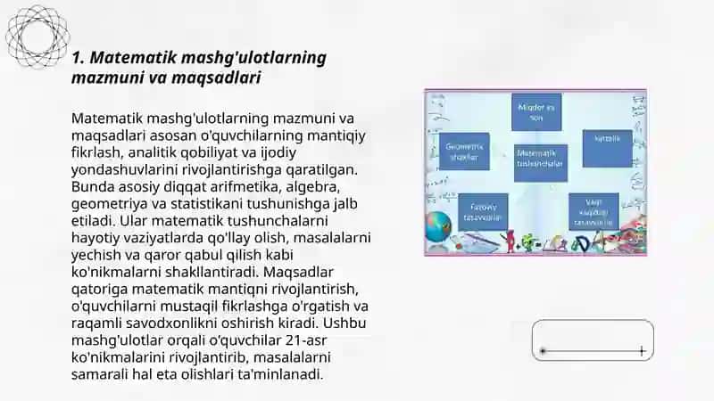Matematik ertaliklarni tayyorlash va o'tkazish metodikasi 3