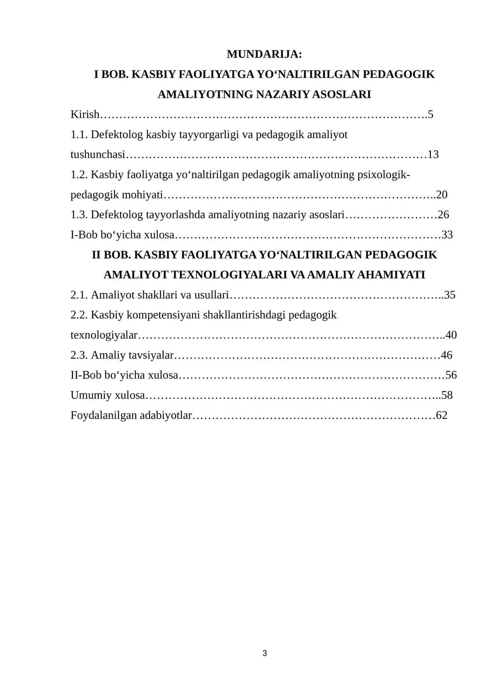 KASBIY FAOLIYATGA YO‘NALTIRILGAN PEDAGOGIK AMALIYOTNING DEFEKTOLOG TAYYORLASHDAGI AHAMIYATI 3