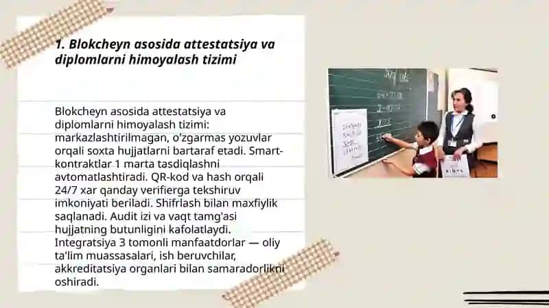Ta’lim sifati, ochiqligi va samaradorligini oshirishning nostandart yechimlari 3
