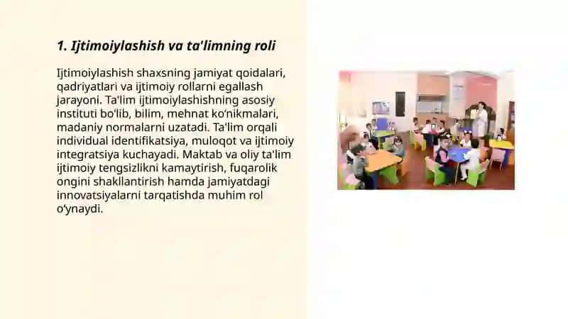 Ijtimoiy jarayonlar va ta‘lim 3
