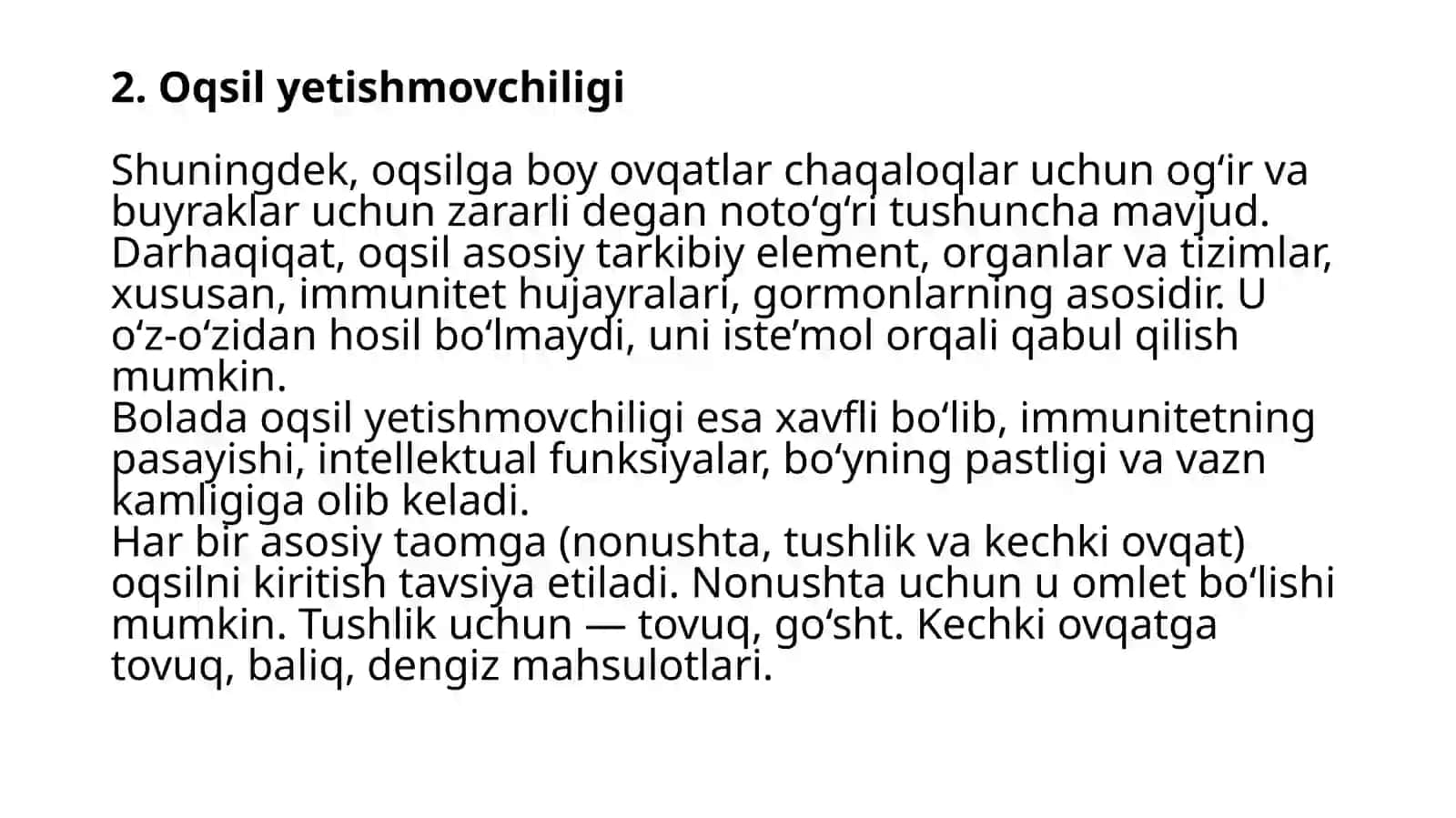 BOLALARNI SHIFOXONA SHAROITIDA OVQATLANTIRISHNI TASHKIL QILISH. DAVOLOVCHI PARXEZ. OSHXONA VA OVQAT TARQATISH XONASINI JIHOZLANISHI. IDISH-TOVOQLARNI YUVISH VA DEZINFIKATSIYA QILISH 3