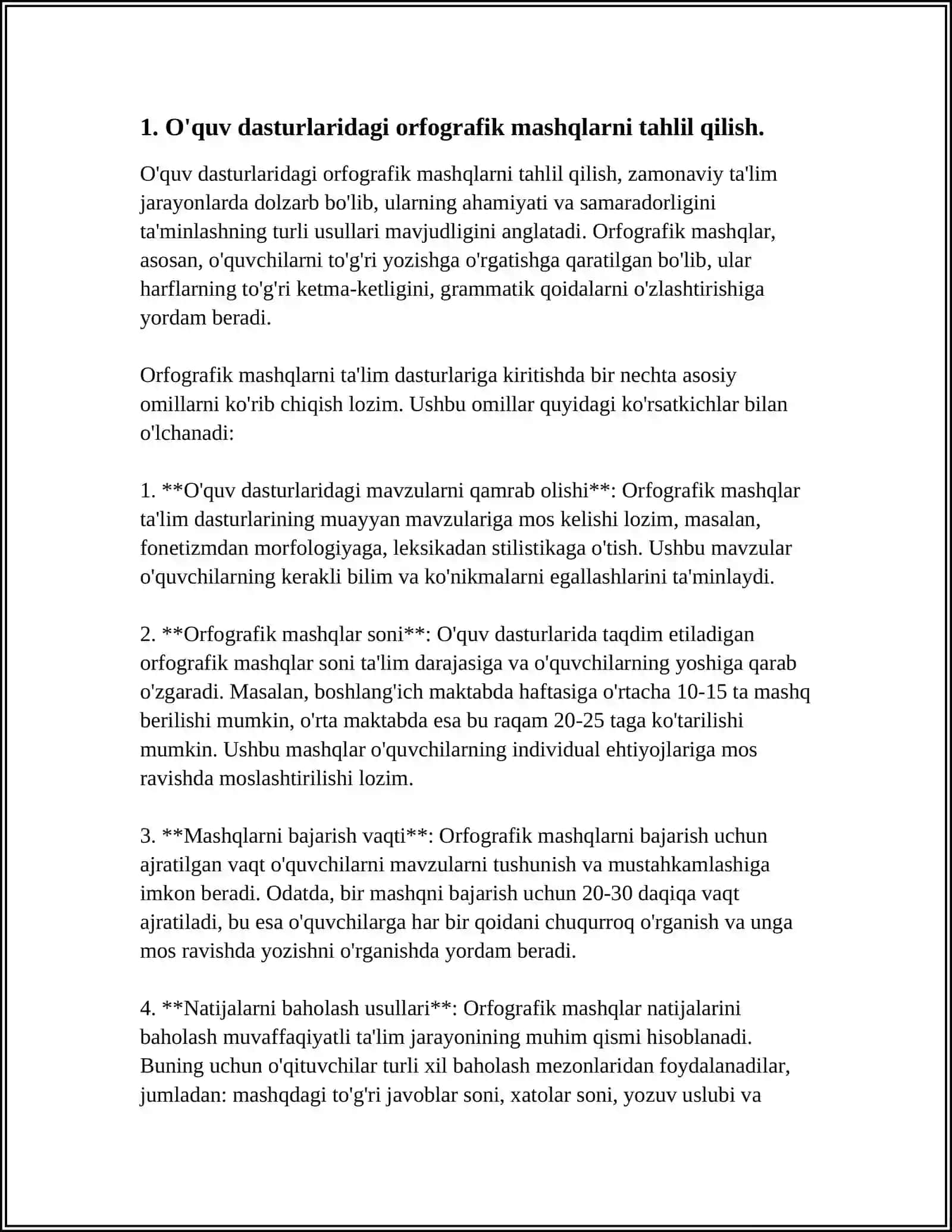 O'quv dasturlaridagi orfografik mashqlarni tahlil qilish 3