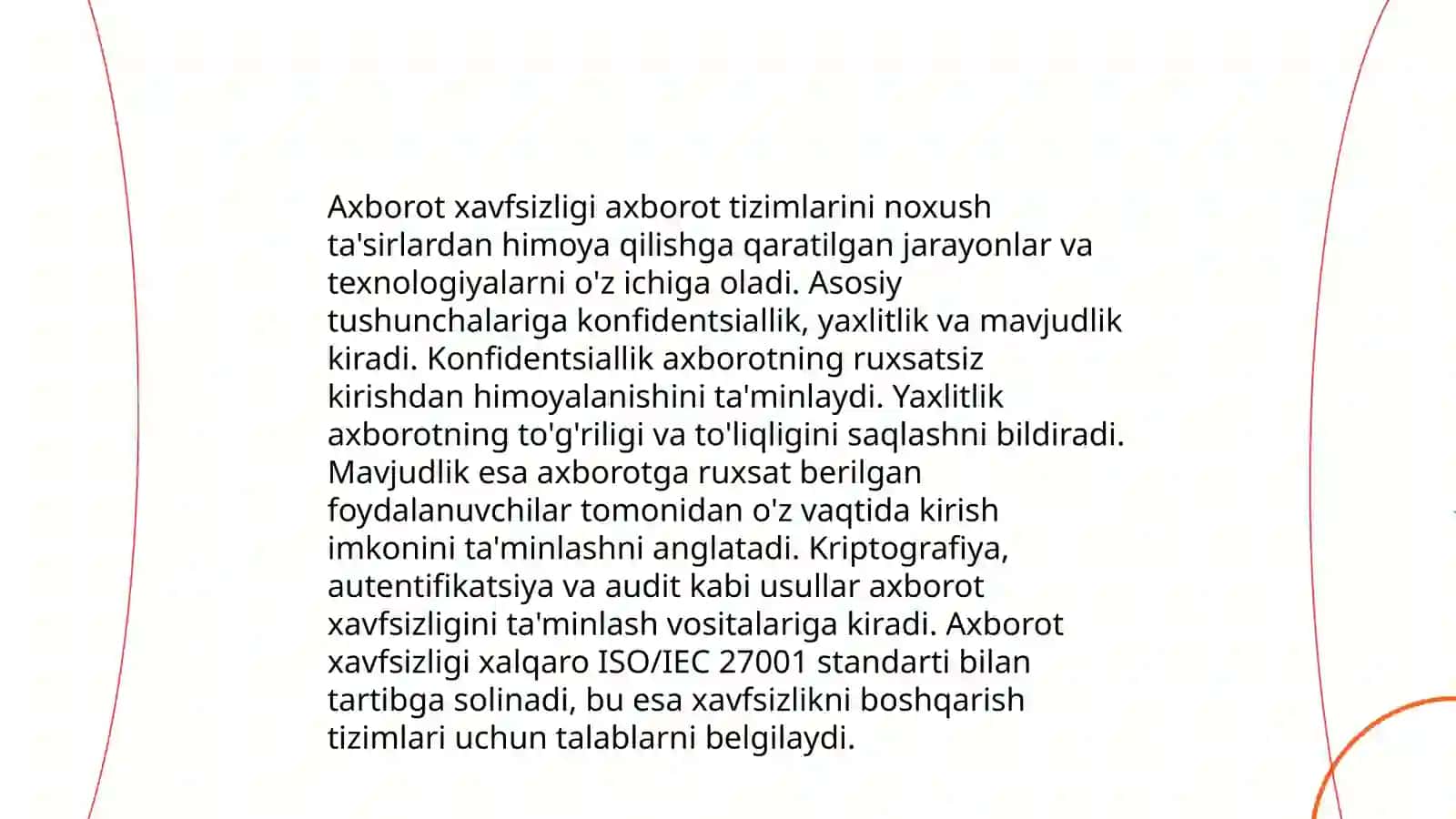 Axborot xavfsizligini taʼminlashning gʻoyaviy-nazariy asoslari 3