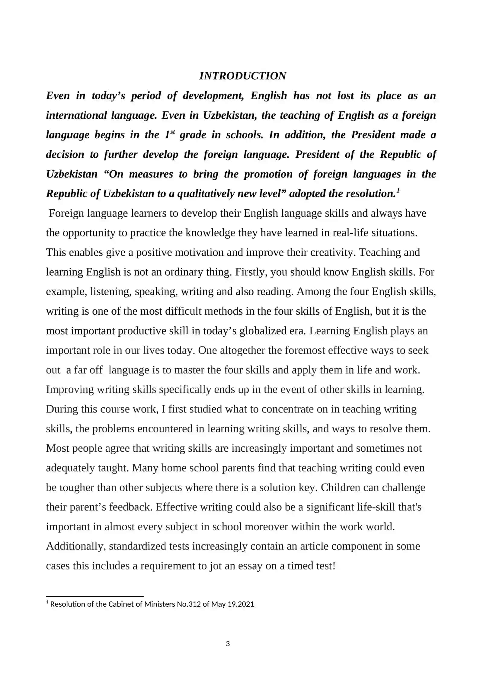 TEACHING WRITING 3