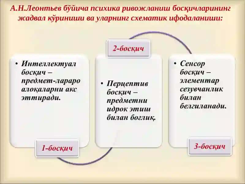 Психика ва онгнинг тараққиёти 3