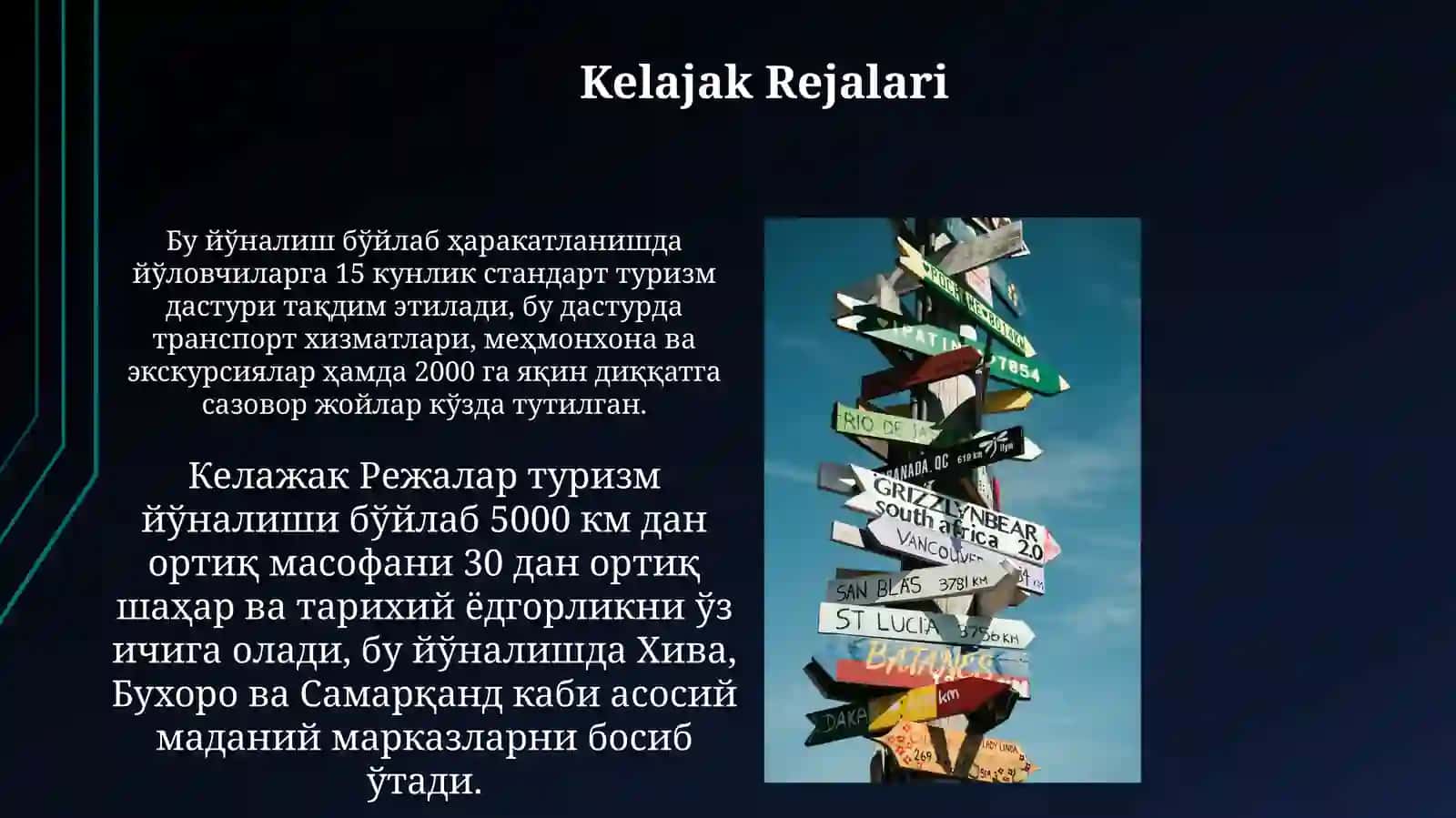 Buyuk Geografik Sayohat Yo'nalishlari 3