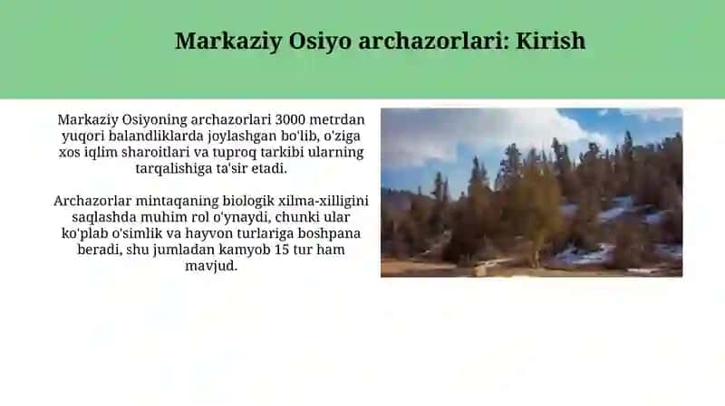 Markaziy Osiyo archazorlari 3