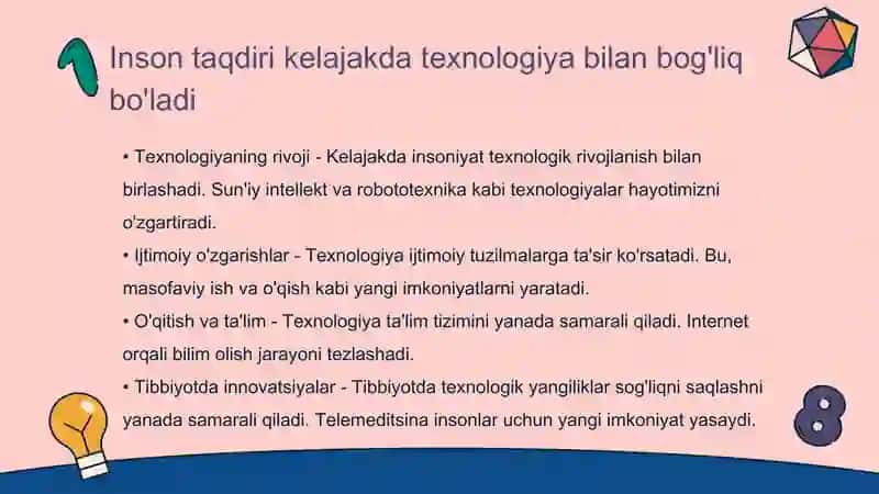 Jahon XXI asrda: kelajak va inson taqdiri 3