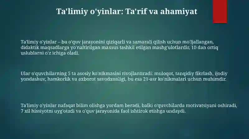 Pedagogikoʻyinlartipologiyasi 3