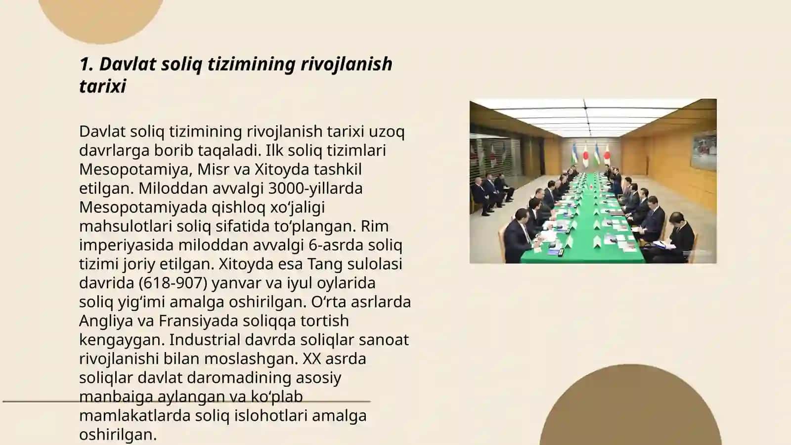 Koreya Davlati Soliq tizimi 3