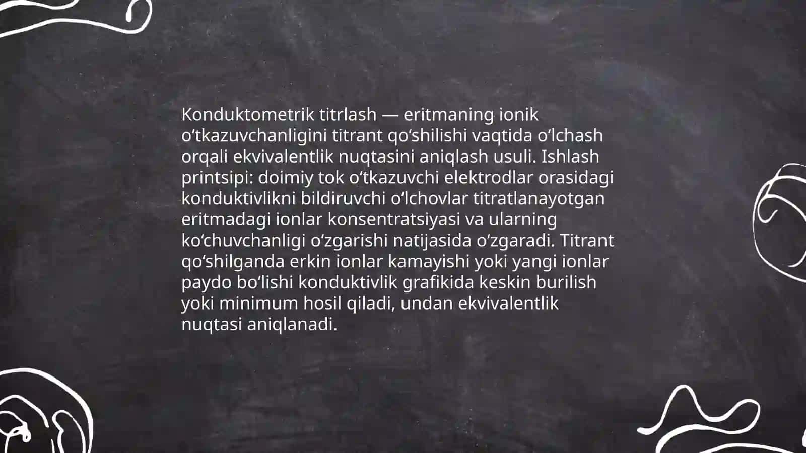 Konduktometrik titrlash 3