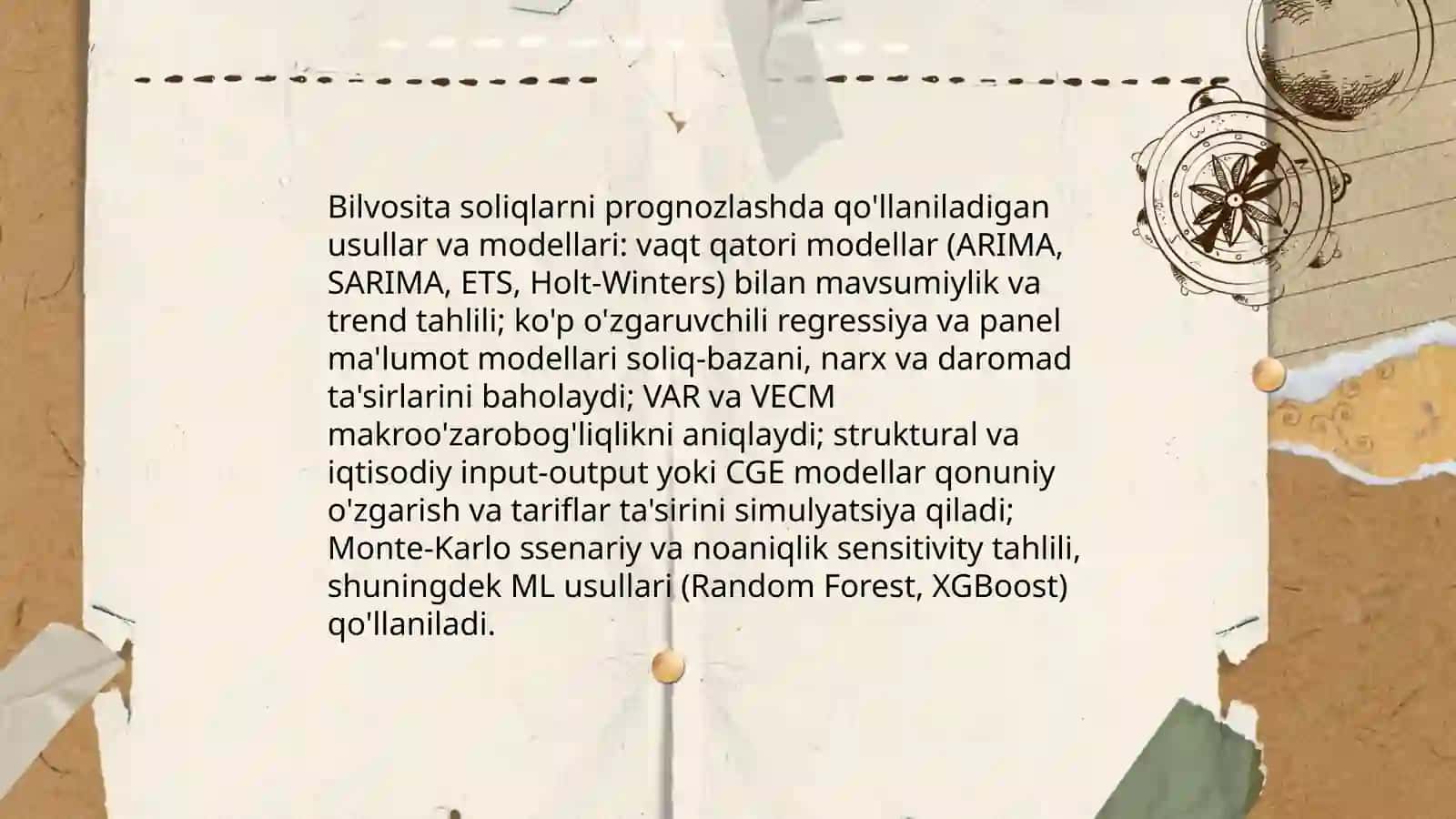 Bilvosita soliqlarni prognozlash va tushumlarga ta'sir qiluvchi omillar 3
