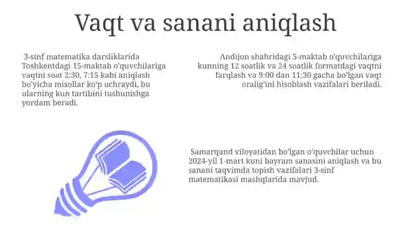 3-sinf matematika darsliklari 3
