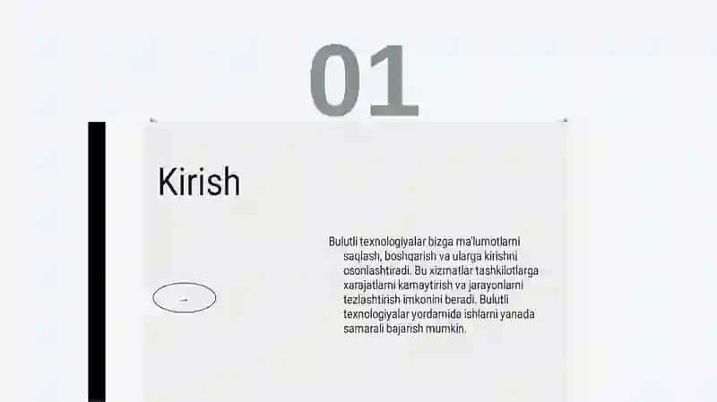 Bulutlitexnologiyalardan servisidan foydalanish 3