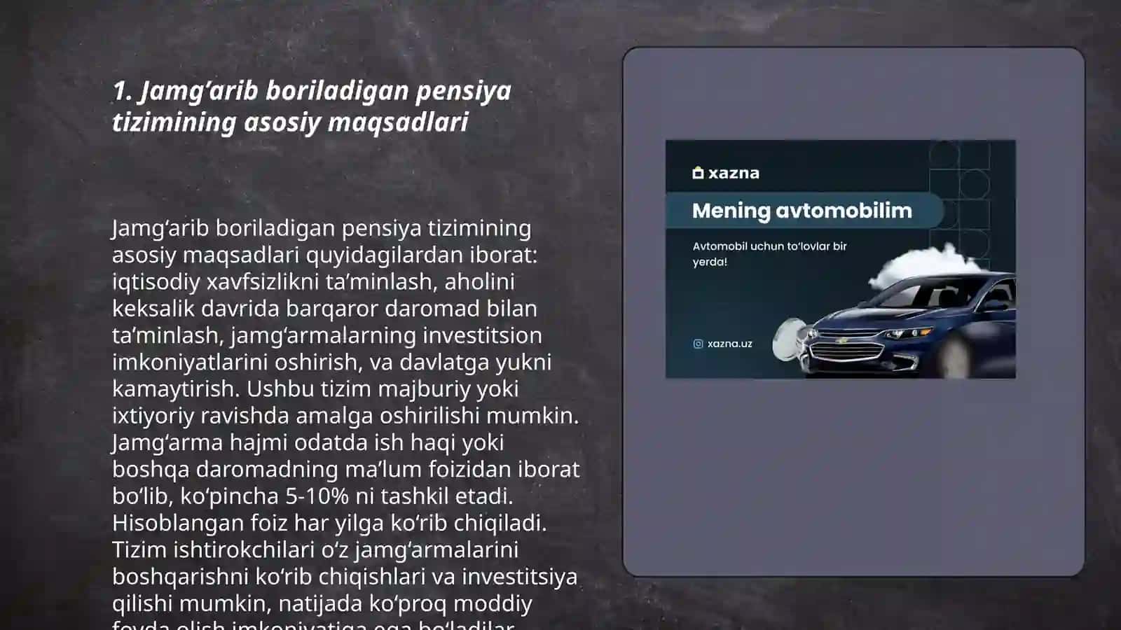 Qozog’iston Respublikasida jamg’arib boriladigan pensiyanig rivojlanishi va bosqichlari 3