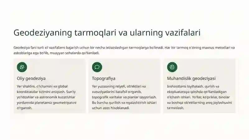 Geodeziya va uning asosiy tushunchalari 3