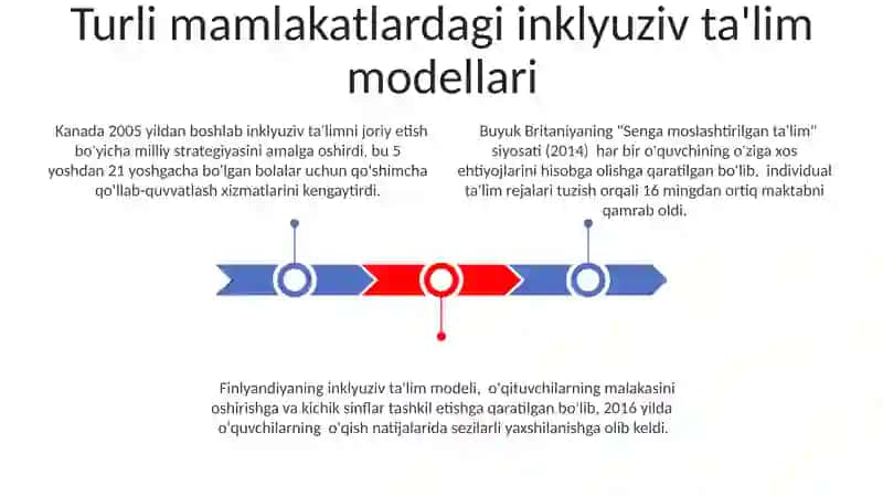 Inklyuziv ta'limni rivojlanishidagi xalqaro tajribalar 3