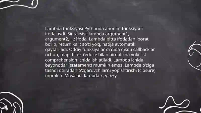 Python dasturlash tili 3