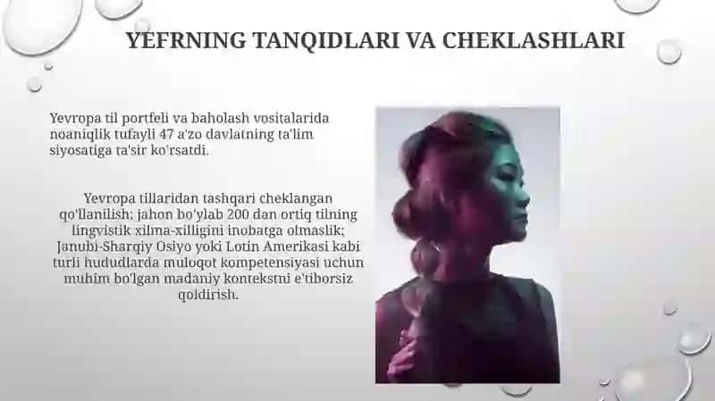 CEFR ingliz tilida tayyorlab ber 3