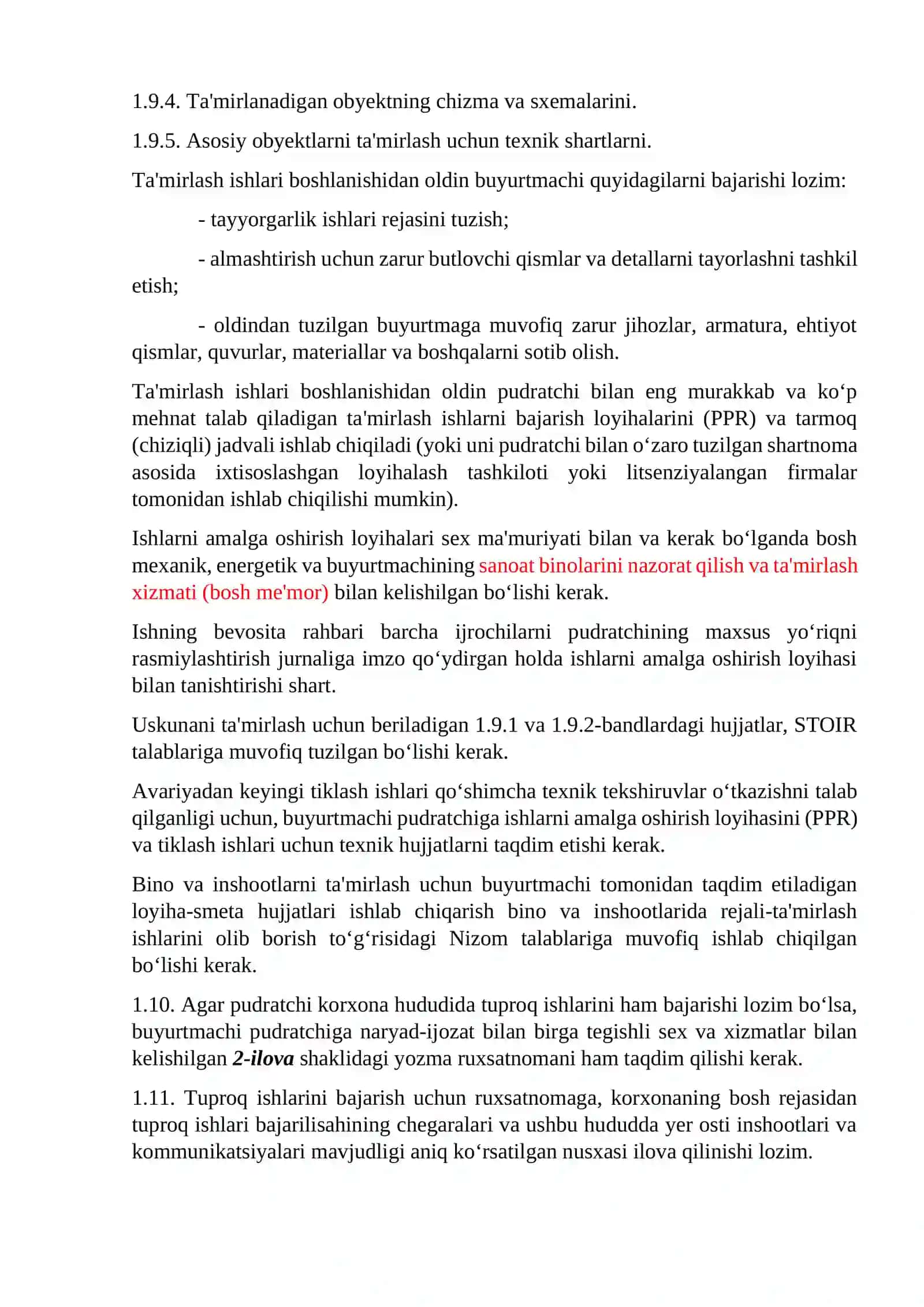 Fabrikalarda mexanik ishlovchi uskunalarda xavfsizlik qoidalari 3